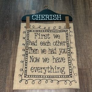 Cherish sign